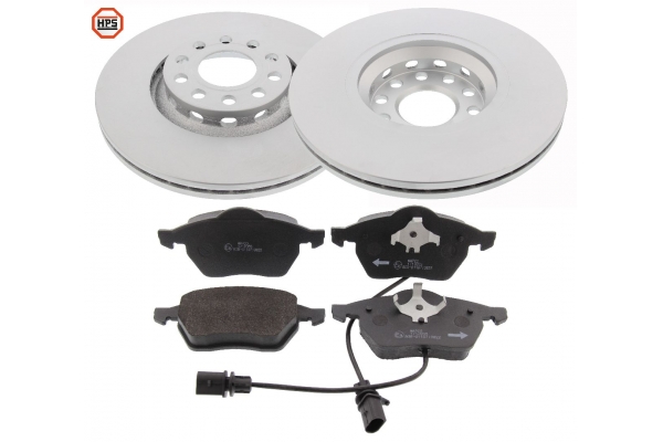 MAPCO Bremsesæt, skivebremser 47899hps foraksel ventileret 312mm 19,8mm for SKODA VAG VW SEAT AUDI