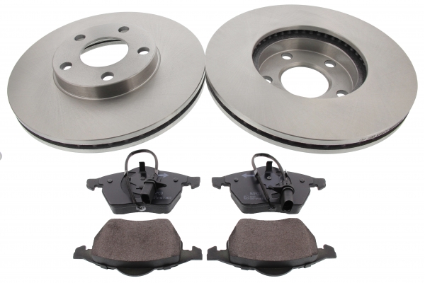 MAPCO Bremsesæt, skivebremser 47910 foraksel ventileret 282mm 25mm for VAG SKODA