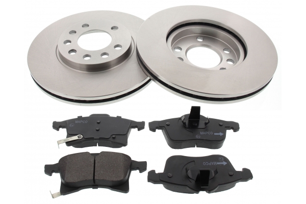 MAPCO Bremsesæt, skivebremser 47912 foraksel ventileret 280mm 24,8mm for CHEVROLET VAUXHALL