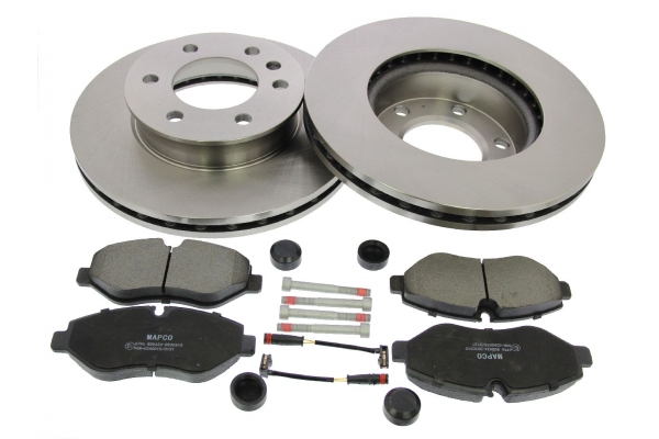 MAPCO Bremsesæt, skivebremser 47913 foraksel ventileret 300mm 20,7mm for MERCEDES-BENZ CHRYSLER VAG VW