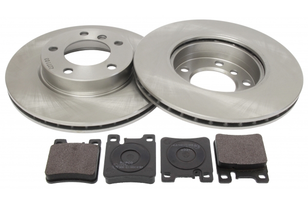 MAPCO Bremsesæt, skivebremser 47916 bagaksel fuld 290mm 12mm for MERCEDES-BENZ CHRYSLER