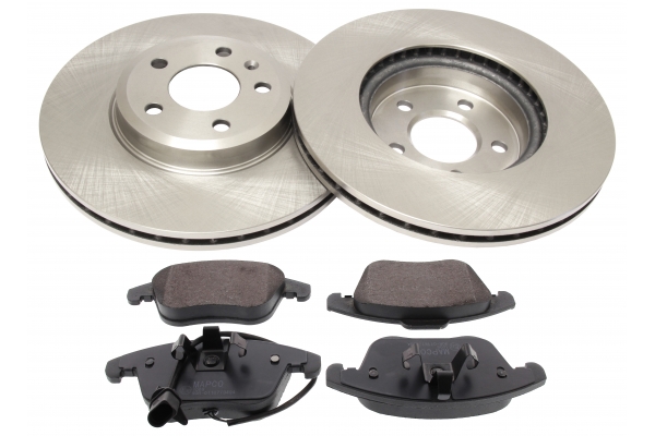 MAPCO Bremsesæt, skivebremser 47922 foraksel ventileret 314mm 25mm for AUDI VAG