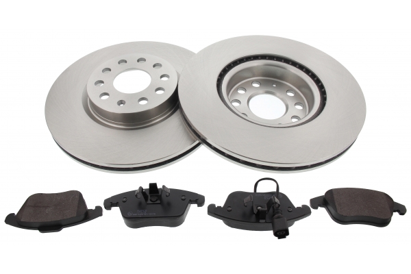 MAPCO Bremsesæt, skivebremser 47921 foraksel ventileret 312mm 25mm for VW VAG AUDI VW (FAW) VW (SVW)