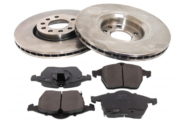 MAPCO Bremsesæt, skivebremser 47928 foraksel ventileret 308mm 25mm for OPEL SAAB