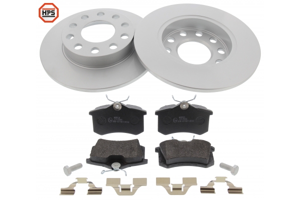 MAPCO Bremsesæt, skivebremser 47931hps bagaksel fuld 245mm 17,2mm for CITROËN PEUGEOT FORD LANCIA AUDI SEAT VW SKODA VAG VW (FAW) FIAT SKODA (SVW)