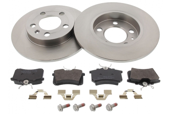 MAPCO Bremsesæt, skivebremser 47933 bagaksel fuld 239mm 9mm for PEUGEOT FORD LANCIA CITROËN SKODA VW SEAT AUDI FIAT VAG VW (FAW) SKODA (SVW)