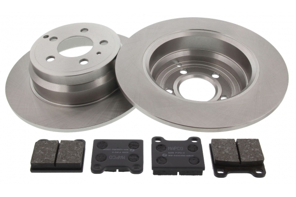 MAPCO Bremsesæt, skivebremser 47951 bagaksel fuld 295mm 9,6mm for VOLVO