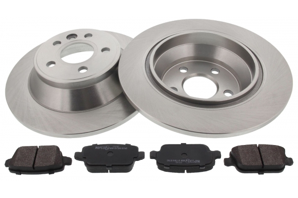 MAPCO Bremsesæt, skivebremser 47954 bagaksel fuld 302mm 16,1mm for FORD VOLVO LAND ROVER