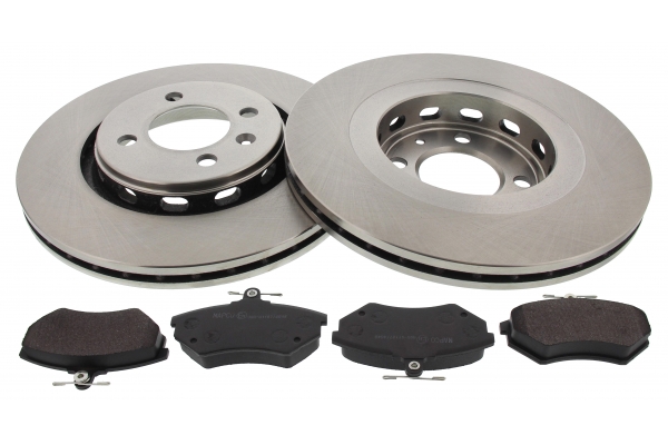 MAPCO Bremsesæt, skivebremser 47960 foraksel ventileret 280mm 22mm for VAG VW
