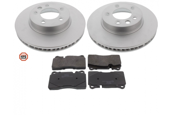 MAPCO Bremsesæt, skivebremser 47981hps foraksel ventileret 330mm 32mm for VAG VW PORSCHE