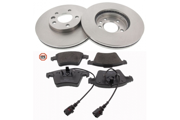 MAPCO Bremsesæt, skivebremser 47984hps foraksel ventileret 308mm 29,5mm for VW