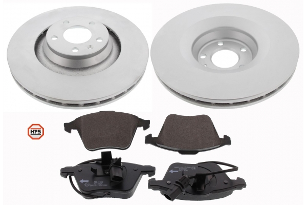 MAPCO Bremsesæt, skivebremser 47989hps foraksel ventileret 347mm 30mm for AUDI VAG SEAT