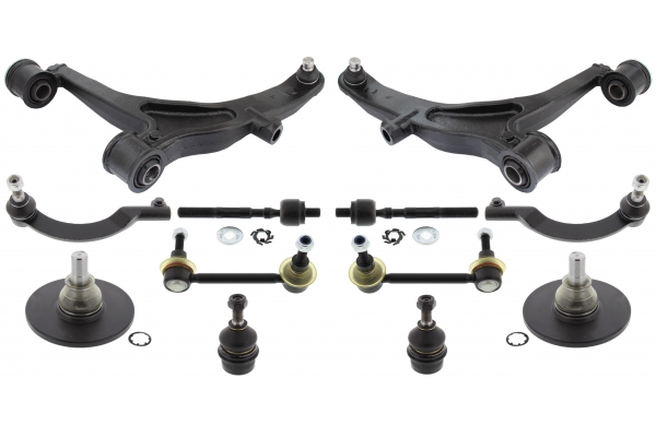 MAPCO Bærearmssæt 53166 nede for VAUXHALL OPEL GENERAL MOTORS NISSAN RENAULT