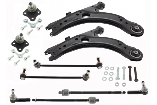 MAPCO Bærearmssæt 537043 højre foraksel for SKODA SEAT VAG AUDI VW (FAW) VW VW (SVW)