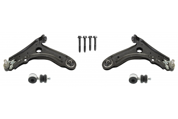 MAPCO Bærearmssæt 53858/1 højre foraksel for VW AUDI VAG