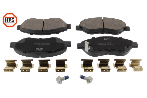 MAPCO Bremseklodser 6007hps foraksel for VAUXHALL