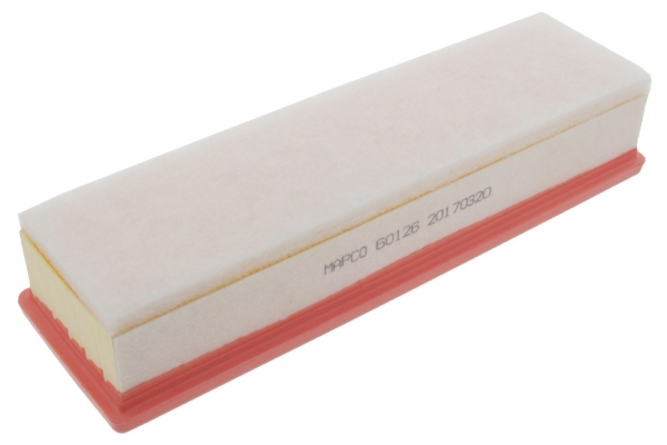 MAPCO Luftfilter 60126 Filterindsats shape_467|Form|rektangulær length_mm_203|Længde [mm]|327 width_mm_206|Bredde [mm]|96 height_mm_209|Højde [mm]|60