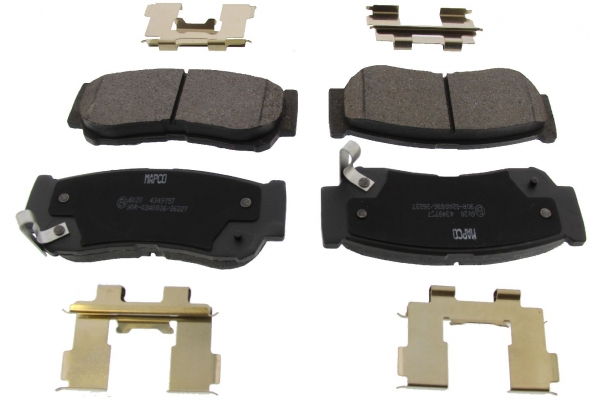 MAPCO Bremseklodser 6020 bagaksel for HYUNDAI