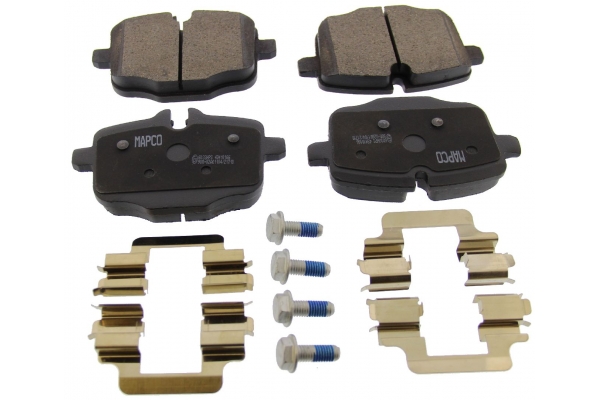 MAPCO Bremseklodser 6033hps bagaksel for BMW