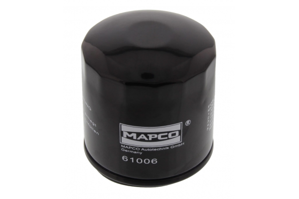 MAPCO Oliefilter 61006 Påskruet 95mm 3/4-16 UNF for FIAT SEAT LANCIA FORD GENERAL MOTORS LADA RENAULT VW