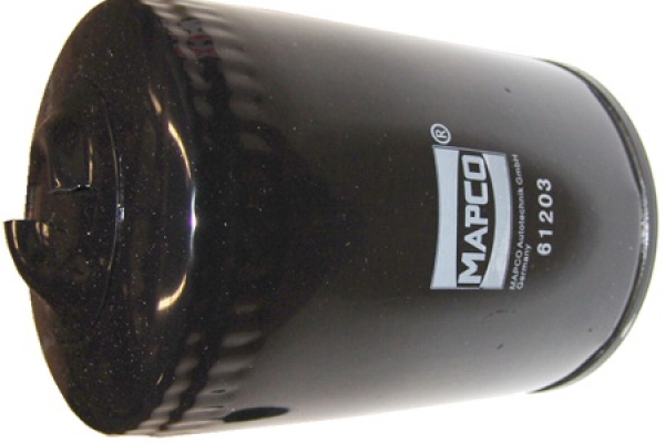 MAPCO Oliefilter 61203 Påskruet filter 139mm 3/4-16 UNF for FORD VAG