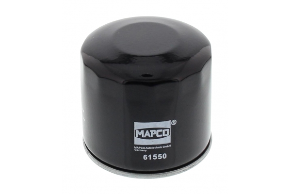 MAPCO Oliefilter 61550 Påskruet 75mm M 20 x 1.5 for OPEL FORD VAUXHALL ISUZU SMART HYUNDAI MAZDA MITSUBISHI PROTON SUBARU KIA