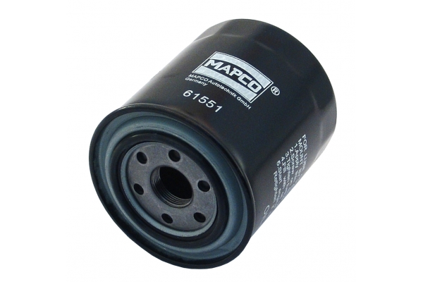 MAPCO Oliefilter 61551 Påskruet 127mm for TOYOTA MAZDA MITSUBISHI NISSAN KIA