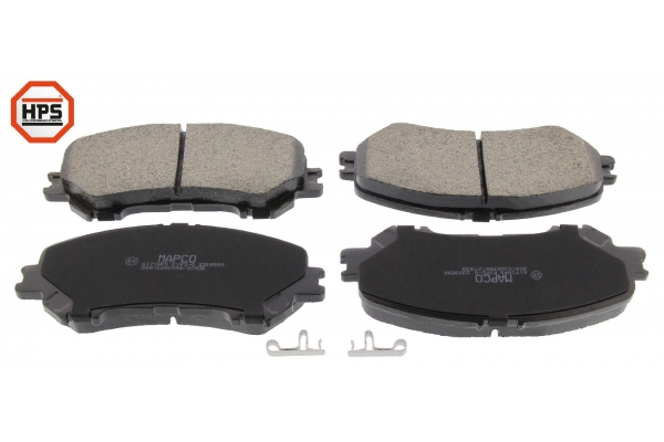 MAPCO Bremseklodser 6171hps foraksel for NISSAN RENAULT