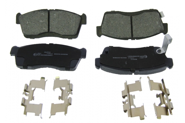 MAPCO Bremseklodser 6251 foraksel for DAIHATSU