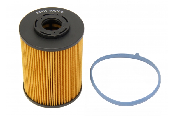 MAPCO Brændstof-filter 63611 Filterindsats outer_diameter_mm_497|Yderdiameter [mm]|81 inner_diameter_mm_496|Indvendig diameter [mm]|24 height_mm_209|H