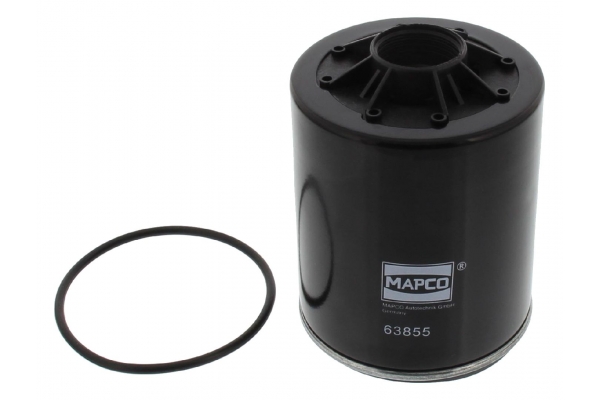 MAPCO Brændstof-filter 63855 med vandudskiller outer_diameter_mm_497|Yderdiameter [mm]|92 height_mm_209|Højde [mm]|118 thread_size_289|Gevindmål|1-14