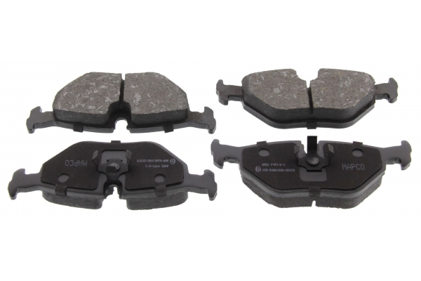 MAPCO Bremseklodser 6451 bagaksel for BMW