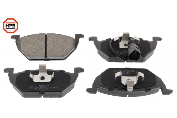 MAPCO Bremseklodser 64691hps foraksel for SKODA VAG