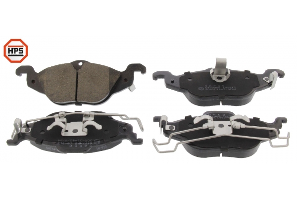 MAPCO Bremseklodser 6477hps foraksel for VAUXHALL