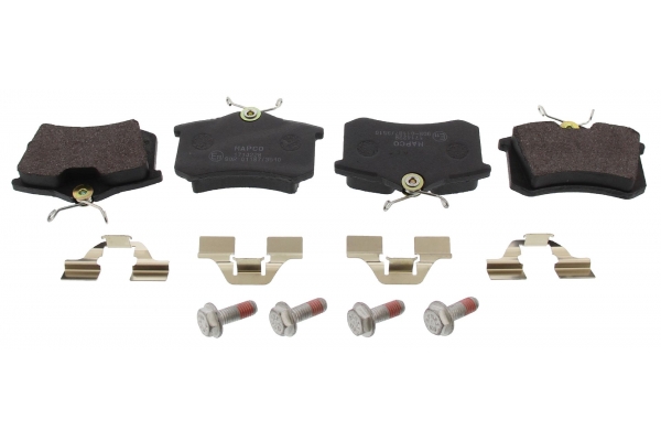 MAPCO Bremseklodser 6492 bagaksel for PEUGEOT FORD LANCIA CITROËN VW SKODA SEAT AUDI FIAT VAG VW (FAW) SKODA (SVW)