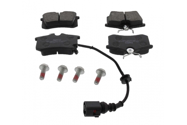 MAPCO Bremseklodser 64921 bagaksel for VW