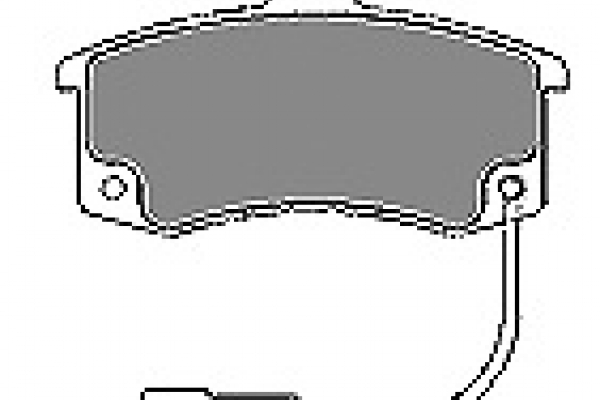 MAPCO Bremseklodser 6502 foraksel for LADA