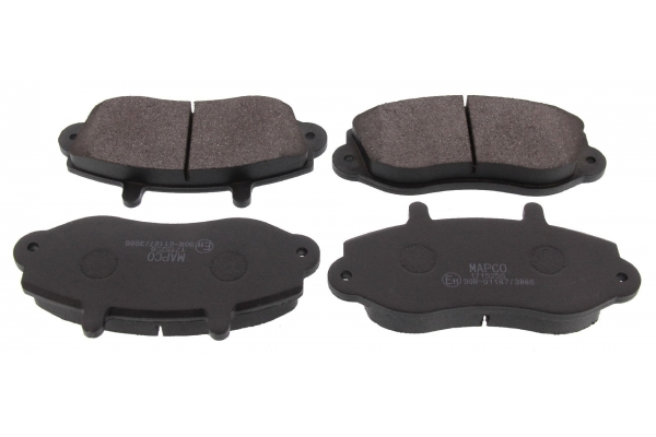 MAPCO Bremseklodser 6524 foraksel for OPEL RENAULT
