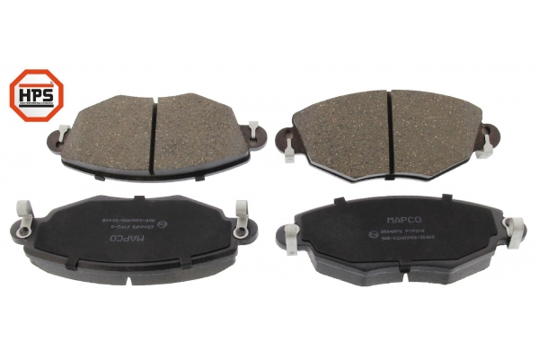 MAPCO Bremseklodser 6544hps foraksel for FORD JAGUAR