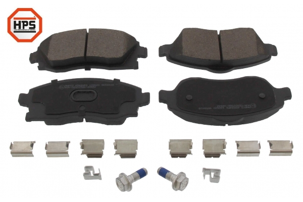 MAPCO Bremseklodser 6583hps foraksel for VAUXHALL