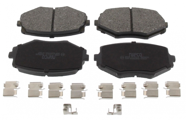 MAPCO Bremseklodser 6588 foraksel for MAZDA