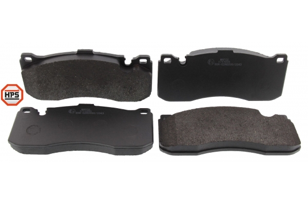 MAPCO Bremseklodser 6626hps foraksel for BMW