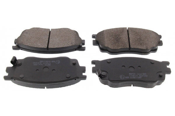 MAPCO Bremseklodser 6658 foraksel for MAZDA