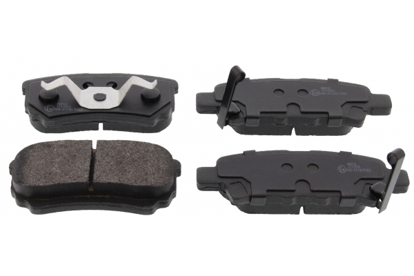 MAPCO Bremseklodser 6660 bagaksel for CHRYSLER JEEP MITSUBISHI