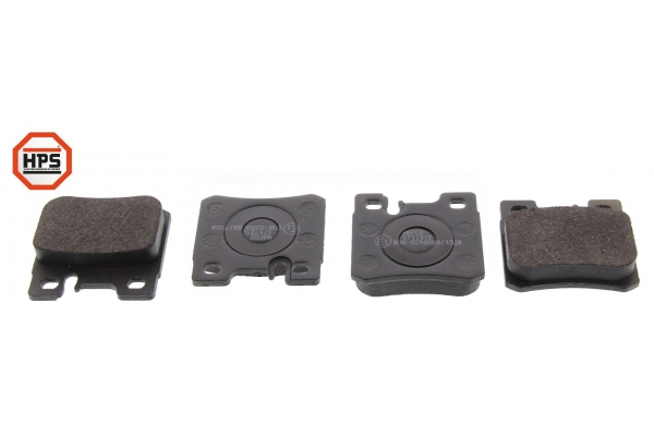MAPCO Bremseklodser 6706hps bagaksel for MERCEDES-BENZ