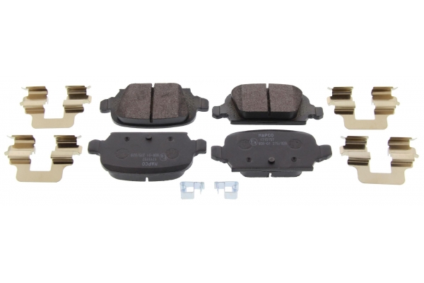 MAPCO Bremseklodser 6711 bagaksel for VAUXHALL OPEL