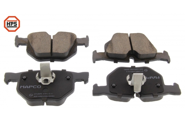 MAPCO Bremseklodser 6719hps bagaksel for BMW