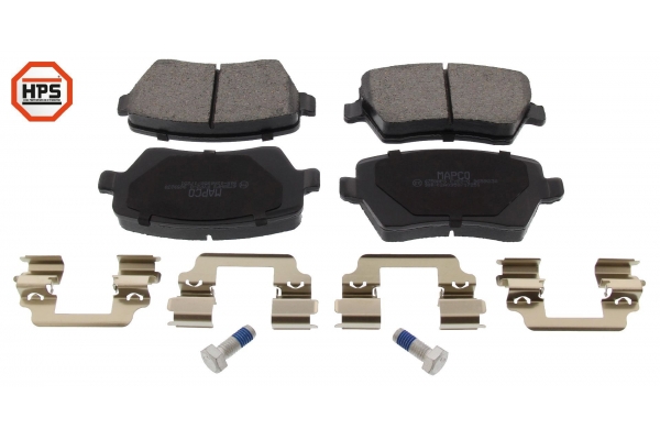MAPCO Bremseklodser 6758hps foraksel for MERCEDES-BENZ DACIA NISSAN RENAULT