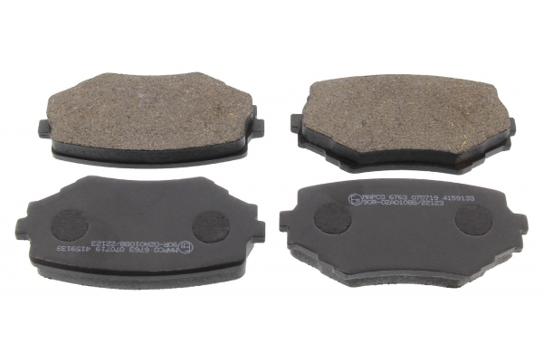 MAPCO Bremseklodser 6763 foraksel for SUZUKI