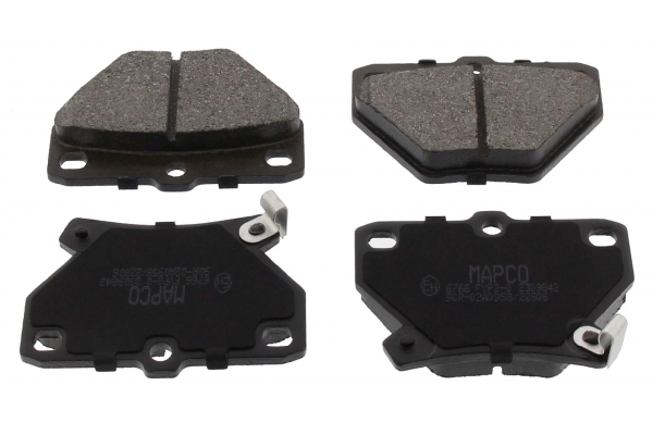 MAPCO Bremseklodser 6766 bagaksel for TOYOTA
